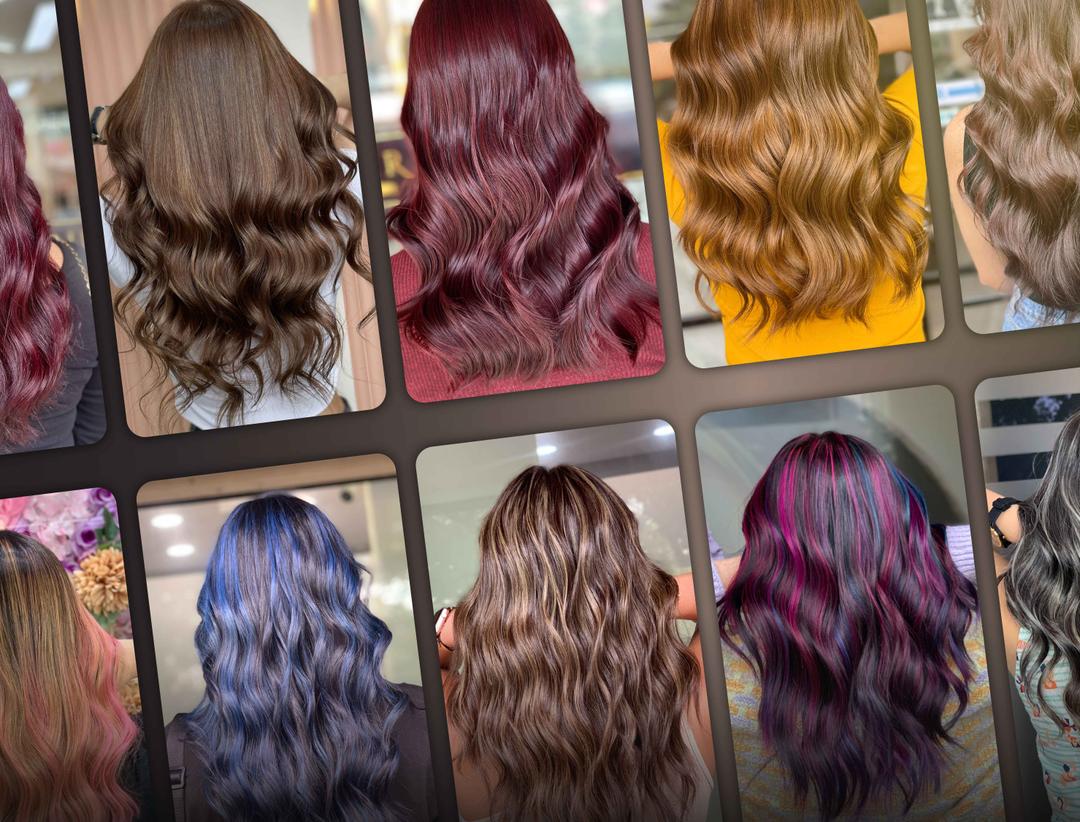 Katalog Warna Rambut: Brown, Ash, Blonde & Fashion Color